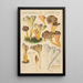 Cantharellus lutescens - Hans Baldung — kehystetty taideteos seinällä
