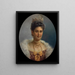 Archiduchesse Maria Annunziata - Hans Zatzka — kehystetty taideteos seinällä