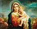 Vierge à l'Enfant - Hans Zatzka — näkymä teoksesta