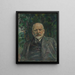Portrait du Dr Alexander Malthe - Hans Degard — kehystetty taideteos seinällä
