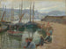 Poikien maalaus Penzancen sataman seinällä - Harold Charles Francis Harvey — näkymä teoksesta