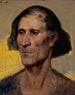 Portrait d'un homme - Harold Gilman — näkymä teoksesta