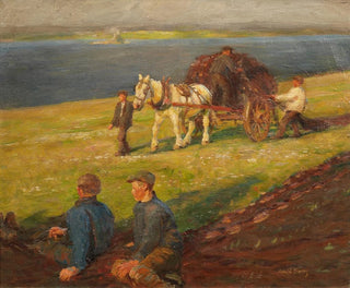 Erittää kalastusköydet - Harold Harvey — näkymä teoksesta