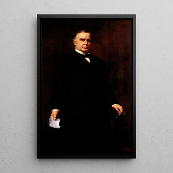 William McKinley - Harriet Anderson Stubbs Murphy — kehystetty taideteos seinällä