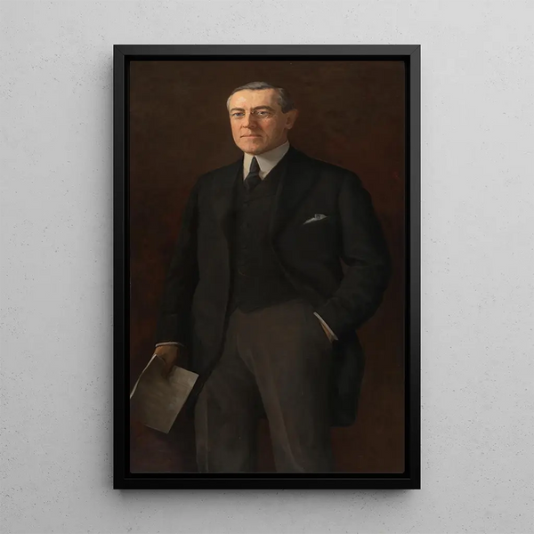 Woodrow Wilson - Harriet Anderson Stubbs Murphy — kehystetty taideteos seinällä