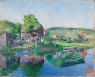 Frère Sandvikselven - Harriet Backer — näkymä teoksesta