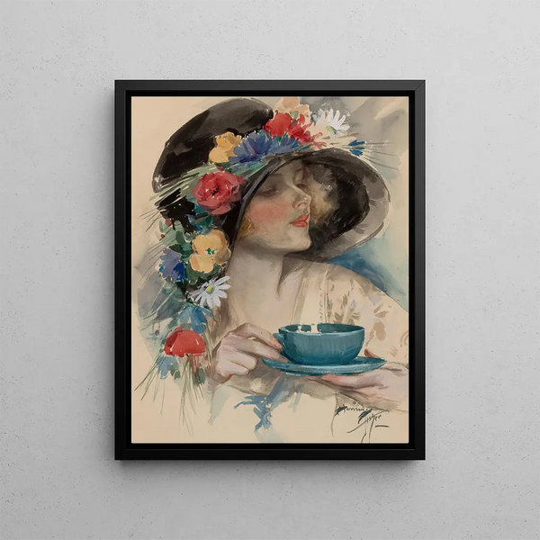 Harrison Fisher - Afternoon Tea.webp