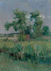 Impressionistinen näkymä puista ja purosta - Harry Aiken Vincent — näkymä teoksesta