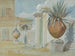 Villa Massimi, porte de Rome flanked by palm trees in large terracotta jars - Harry John Johnson — näkymä teoksesta