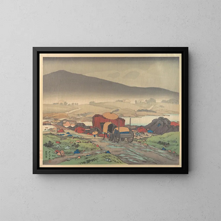Hashiguchi Goy - Rain at Yabakei.webp