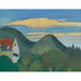 Maalauksen jäljennös Haus in Waldlandschaft - Karl Wiener