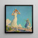 Haute montagne - Charles Courtney Curran — kehystetty taideteos seinällä
