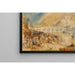 Maalauksen jäljennös Heidelberg-maalaus, sateenkaaren kanssa - Joseph Mallord William Turner