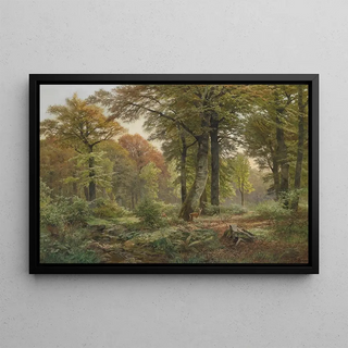 Heinrich Bhmer - Waldlichtung mit Rehwild.webp