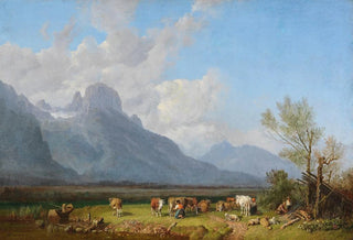 Heinrich Brkel - Viehhirten am Seeufer.webp