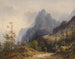 Näkymä Mühlsteinhornista - Heinrich Carl Schubert — näkymä teoksesta