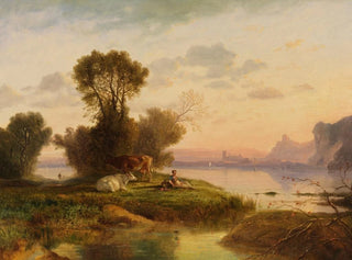 Heinrich Dreber - Arkadische Landschaft.webp