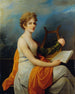 La chanteuse d'opéra de la cour Theresia Saal dans le rôle d'Eva dans La Création de Joseph Haydn - Heinrich Friedrich Füger — näkymä teoksesta