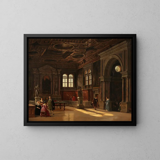 Heinrich Hansen - Interior from Scoula St Rocco Venice.webp