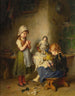 La petite couturière - Heinrich Hirt — näkymä teoksesta