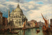 Venetsia, Grand Canal Santa Maria della Salute - Heinrich Jaeckel — näkymä teoksesta