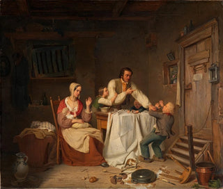 Repas interrompu - Heinrich von Rustige — näkymä teoksesta