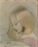Lukeminen renkaista - Helene Schjerfbeck — näkymä teoksesta