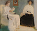 Tytöt lukemassa - Helene Schjerfbeck — näkymä teoksesta