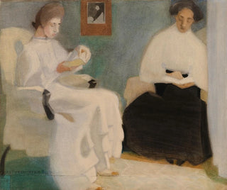 Helene Schjerfbeck - Girls Reading.webp