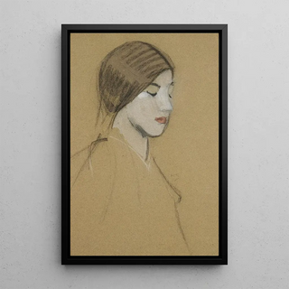 Helene Schjerfbeck - Head Of A Girl.webp