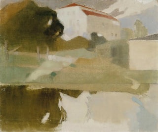 Manoir de Sjundby - Helene Schjerfbeck — näkymä teoksesta