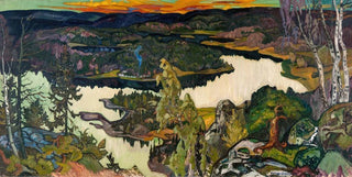Helmer Osslund - Autumn Evening Nordingr.webp