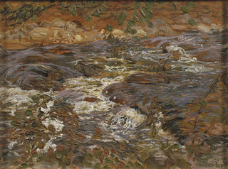 Ruisseau en cascade - Helmer Osslund — näkymä teoksesta