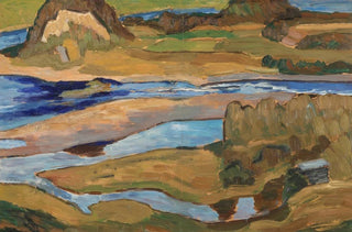Helmer Osslund - Strandbankar Vid ngermanlven.webp