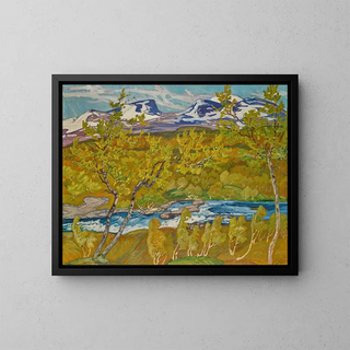 Helmer Osslund - The Lapporten Valley Lapland.webp