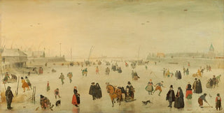 Hendrick Avercamp - A Scene on the Ice.webp