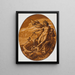 Amphitrite - Hendrick Goltzius — kehystetty taideteos seinällä