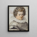 Portrait de Gillis van Breen - Hendrick Goltzius — kehystetty taideteos seinällä