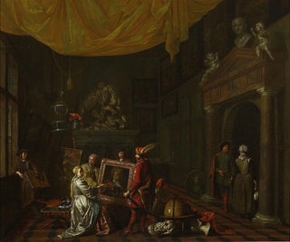 Hendrick Govaerts - Visit to the painters studio.webp
