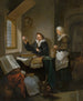 Käynti lääkärissä - Hendrick Heerschop — näkymä teoksesta