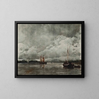 Hendrick Jacobsz Dubbels - Hoys In A Calm.webp
