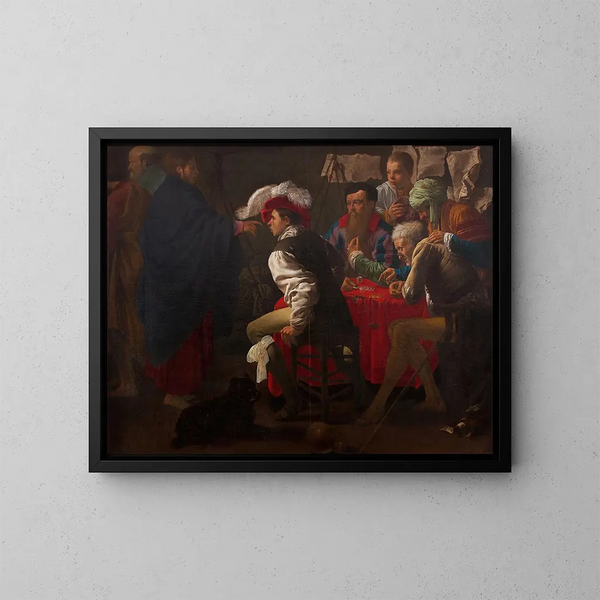 L'Appel de Pyhä Matteuksen - Hendrick Ter Brugghen — kehystetty taideteos seinällä
