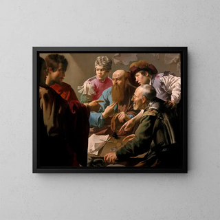 Hendrick Ter Brugghen - The Calling Of Saint Matthew.webp