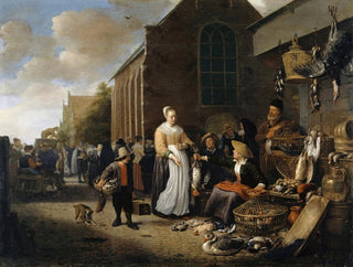 Hendrik Martensz Sorgh - Poultry Market in Rotterdam.webp