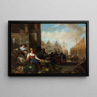 Hendrik Martensz Sorgh - The Vegetable Market.webp
