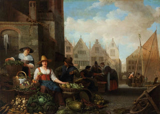 Hendrik Martensz Sorgh - The Vegetable Market.webp