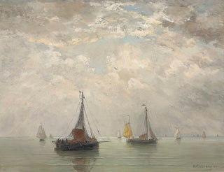 Hendrik Willem Mesdag - Bomschuiten in the breakers.webp