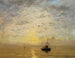 Merimaalaus - Hendrik Willem Mesdag — näkymä teoksesta