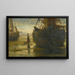 Sunnuntai-aamu - Hendrik Willem Mesdag — kehystetty taideteos seinällä