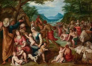 Hendrik van Balen - Moses striking the Rock.webp
